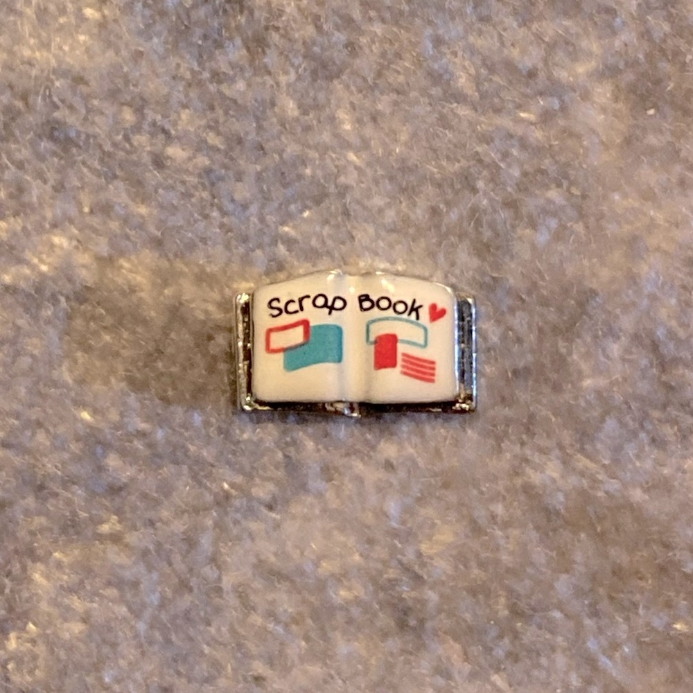 Authentic New Origami Owl Scrapbook Charm